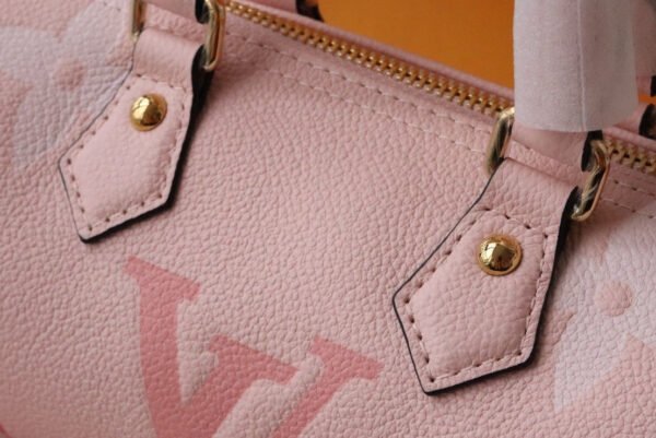 LV Papillon BB Monogram Empreinte Bouton De Rose Pink For Women, Women¡¯s Handbags, Shoulder And Crossbody Bags 7.9in/20cm LV M45707