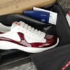 PRADA AMERICA'S CUP BURGUNDY WHITE
