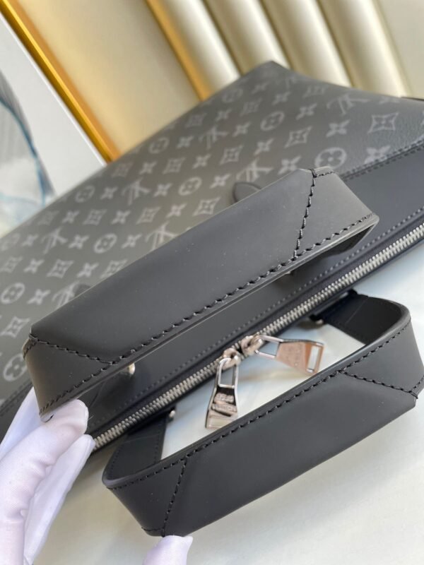 46c908be LV Briefcase Explorer Monogram Eclipse Canvas For Men, Bags, Shoulder And Crossbody Bags 15.4in/39cm LV M40566