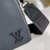 46f6370e LV Messenger Grain Black For Men, Bags, Shoulder And Crossbody Bags 11in/28cm LV M57080