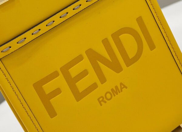 FI Sunshine Shopper Yellow Mini Bag For Woman 13cm/5in