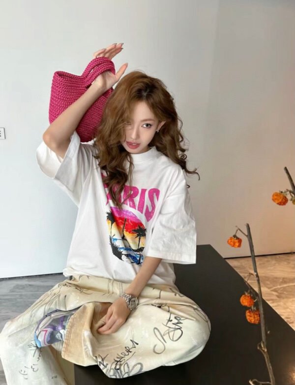 475e2902 Balenciaga Paris Sunset T-Shirt