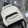 YSSL City Backpack In Canvas Unisex For Women 13.8in/35cm White YSL