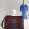 LV Limited Dauphine MM Bags By Nicolas Ghesqui¨¨re With Monogram Lace Black For Women 25cm LV