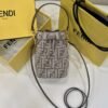 FI Mon Tresor Small Beige Bag For Woman 18cm/7in