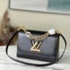 LV Twist MM Monogram Flower Black For Women,  Shoulder And Crossbody Bags 9.1in/23cm LV M59402