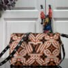 LV LV Crafty Double Zip Pochette Monogram Canvas Caramel/Cream For Women,  Shoulder And Crossbody Bags 7.9in/20cm LV M69488