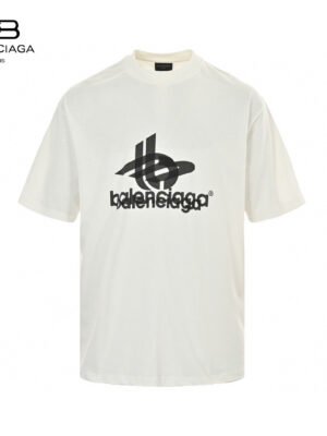 Balenciaga T-Shirt - Overlapping Logo