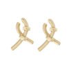 18K ¨¦crou de Earrings