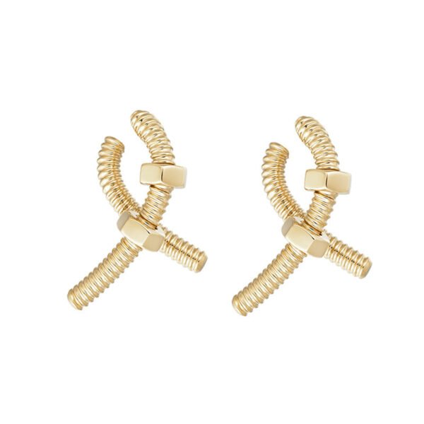 18K ¨¦crou de Earrings