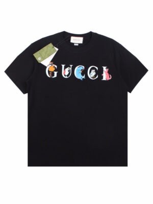 Gucci Mushroom Cluster T-Shirt (Black)