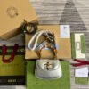 gg Bamboo 1947 Mini Top Handle Bag Silver For Women, Women’s Bags 6.7in/17cm gg