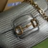 gg Horsebit 1955 Lizard Mini Bag Silver For Women, Women’s Bags 8in/20cm gg?