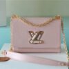LV Twist MM Epi Light Pink For Women,  Shoulder And Crossbody Bags 9.1in/23cm LV