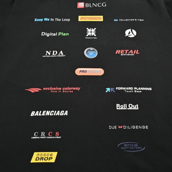 4958b2d4 Balenciaga Logo-Print T-Shirt