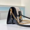 LV Dauphine MM Game On Monogram Canvas White For Women,  Shoulder Bags 9.8in/25cm LV M57463