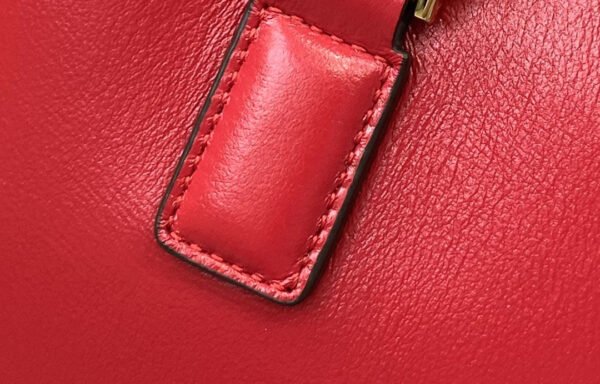 FI Medium FF Tote Shoulder Red Bag For Woman 38cm/15in
