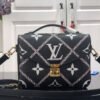 49f10c3a LV Pochette Metis Monogram Empreinte Black For Spring, Shoulder And Crossbody Bags 9.8in/25cm LV M46028