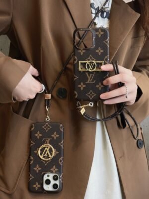 Lou Card Holder Chain iPhone Case