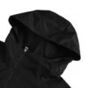 CHROME HEARTS ASYMMETRICAL ZIP HOODIE BLACK