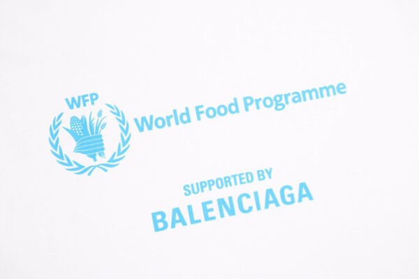 4_c6879ee4-5530-4d37-a827-75add452fc10 Balenciaga World Food Programme T-Shirt