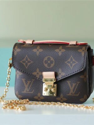 LV Micro Metis Monogram Canvas For Women, Women¡¯s Handbags, Shoulder And Crossbody Bags 5.5in/14cm LV M81267