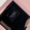 FI Logo Box Keychain Pink Charm Bag For Woman 8cm/3in