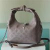 LV Why Knot MM Mahina Galet Beige For Women,  Shoulder And Crossbody Bags 13.4in/34cm LV M20787
