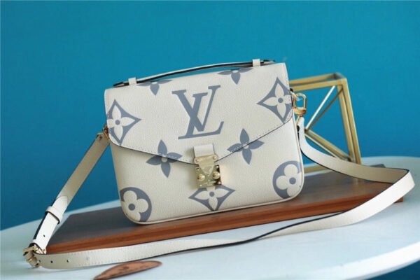 LV Pochette Metis Monogram Empreinte White For Women, Women¡¯s Handbags, Shoulder Bags And Crossbody Bags 9.8in/25cm LV?