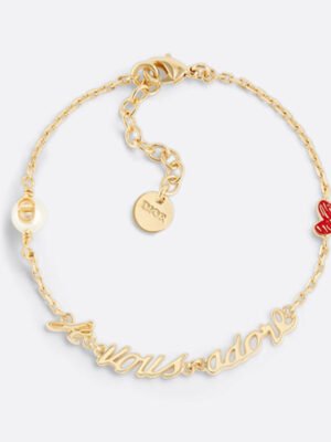 18K CD Dioramour Je Vous Adore Bracelet