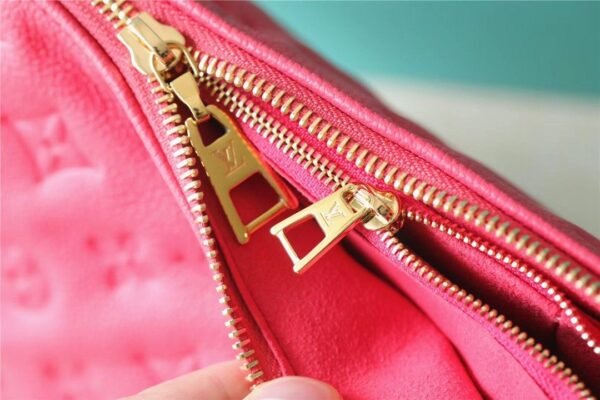 LV Coussin BB Grain Fluo Pink For Women, Women¡¯s Bags, Shoulder And Crossbody Bags 8.3in/21cm LV M20750