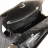 YSSL Envelope Small Bag In Mix Matelass¨¦ Grain De Poudre Black For Women 8.2in/21cm YSL 600195BOW921000