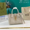 gg Jackie 1961 Medium Tote Bag White For Women 12in/30cm 649016 0YK0G 9022