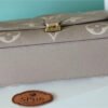 LV Madeleine MM Monogram Empreinte Dove Gray/ Creme Beige For Women,  Shoulder and Crossbody Bags 11.8in/30cm LV M46041