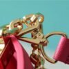 LV Mini Dauphine Monogram Fluo Pink For Women,  Shoulder And Crossbody Bags 7.9in/20cm LV M20747