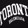 BALENCIAGA TORONTO LOGO T-SHIRT BLACK