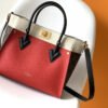 4ee07102-1 LV On My Side MM Tote Bag Monogram Canvas Red For Women, Shoulder Bags 12in/31cm LV M53824