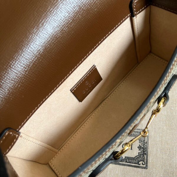 gg Horsebit 1955 Mini Bag Beige For Women, Women’s Bags 7.1in/18cm gg ???699296 92TCG 8563