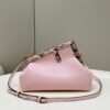 FI First Small Pink and Pink python Bag For Woman 26cm/10in