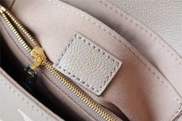4f77c905 LV Madeleine BB Monogram Empreinte Dove Gray/ Creme Beige For Women, Shoulder and Crossbody Bags 9.4in/24cm LV