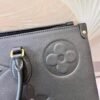 5-1 LV Onthego GM Monogram Empreinte Tote Bag Black For Women 41cm LV M44925