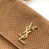 YSSL Niki Medium Chain Bag Brown In Vintage Crinkled With Gold Toned Hardware For Women 11in/28cm YSL