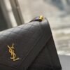 YSSL Gaby Satchel Bag In Black With Gold Toned Hardware For Women 10.2in/26cm 6688631EL071000