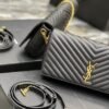 YSSL Kata 99 Chain Bag Black With Gold Hardware For Women 10.2in/26cm YSL
