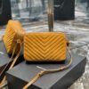 5-148 YSSL Lou Camera Bag Brown With Gold Toned Hardware For Women 9in/23cm YSL 6125441S7R77761