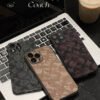 Coach iPhone Case  Black -QB240402