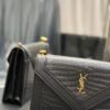 YSSL Gaby Satchel Bag In Black With Gold Toned Hardware For Women 10.2in/26cm YSl 695724DZEUW1000