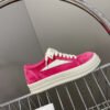 Rick Owens Low-Top Sneakers - Pink Suede