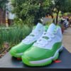 JORDAN 11 Green and White
