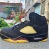 Jordan 5 Black and Yellow